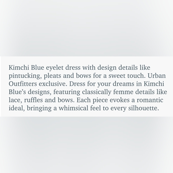 Kimchi Blue Women's White Violetta Eyelet Strapless Mini Dress LARGE - Picture 6 of 10